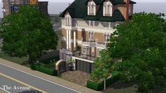 Starla_tfc's The Avenue Fire Hall, Free Sites, Sims 3, Apartment Building