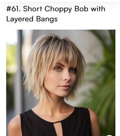 Pretty Easy Hairstyles, Easy Hairstyles With Bangs, Brown Hair With Lowlights, Wear Headphones, Short Shaggy Haircuts, Messy Bob Hairstyles, Shaggy Short Hair, Stylish Short Hair, Choppy Bob