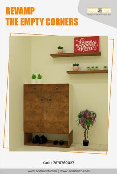 Corner Space designs Corner Space, Shoe Storage, Space Design, Bangalore