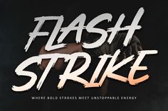 Flashstrike, Script and Handwritten ft. brush & logos - Envato