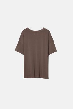 JACKSON TEE100% ORGANIC COTTON220 GSM JERSEYOVERSIZED FITDROP SHOULDERRIBBED NECKDISTRESSED EDGESGARMENT WASHED Brown Basic Tops For Loungewear, Sporty Brown Everyday Tops, Sporty Brown Tops For Everyday, Sporty Brown Top For Everyday, Casual Brown Tops For Layering, Tan Crew Neck T-shirt For Fall, Sporty Brown Cotton Tops, Casual Oversized Brown Top, Casual Tan T-shirt For Fall