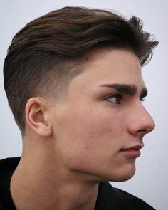 Popular Boys Haircuts, Temp Fade Haircut, Side Haircut, High And Tight Haircut, Low Taper Fade, Drop Fade Haircut, Cool Boys Haircuts, Barbers Cut, Natural Straight Hair