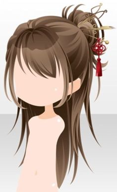 Anime Hairstyles Female, Chibi Hairstyles, Anime Hairstyles Male, Cool Hair Designs, Drawing Hair Tutorial