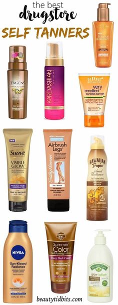 Get your glow on a budget with the best drugstore self tanners that will help you get beach-ready skin without the telltale smell or streaks! Glow Lotion, No Bad Days, Sunless Tanning, In Your Face