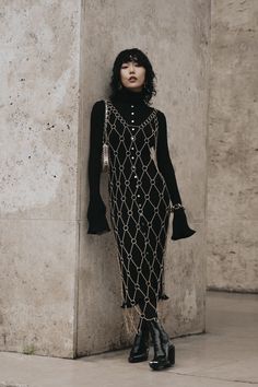 Chain Dress, Neue Outfits, Mode Vintage, Looks Style, Diy Fashion, Look Fashion, Aesthetic Clothes