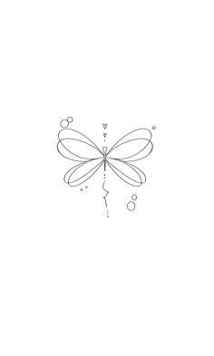 a black and white drawing of a dragonfly