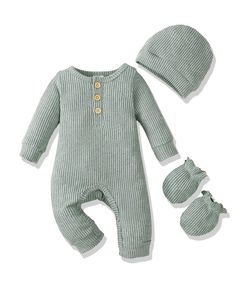 PRICES MAY VARY. Material---This newborn baby boy romper is made by premium cotton blend fabric with good elasticity. Very soft, breathable and friendly to baby's skin. A fantastic baby boy jumpsuit for your little boy. Unique Designs---Snap closure for easy diaper changes. Baby boy rompers with stylish button design, matching warm hat and gloves protecting your baby from scratching himself. Safe fabric with solid color ensures the health of your little baby. Size Options---Preemie boy clothes, new born clothes baby boy, infant boys clothes 0-3 months, baby boys clothes 3-6 months, 6-12 month boy outfits. Occasion---Baby boy newborn clothes great for daily wear, outdoor wear, baby boy coming home outfit, newborn photography outfits boy, baby shower, travel, parties, family days,birthdays, Baby Boy Going Home Outfit Spring, Baby Boy Aesthetic Newborn, Newborn Going Home Outfit Boy, Boho Baby Boy Clothes, Baby Boy Style Outfits, Baby Boy Hospital Outfit, Boy Hospital Outfit, Preemie Boy Clothes, New Born Clothes