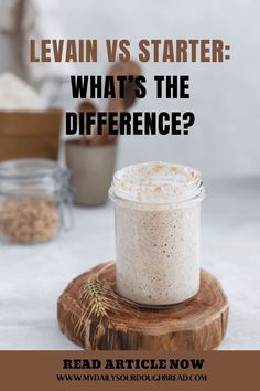 Levain vs Starter: What’s the Difference? | My Daily Sourdough Bread | Levain, Bread making recipes, Sourdough starter recipe . #Levain_Bread_Recipe #Sour_Dough_Bread_Starter_Recipe #Baking_Sourdough_Bread #Yeast_Starter Levain Bread Recipe, Sour Dough Bread Starter Recipe, Baking Sourdough Bread, Yeast Starter, Sourdough Bread Starter, Starter Recipe, Bread Starter, Paleo Bread, Sourdough Starter Recipe