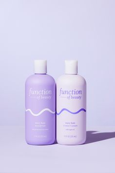 Function Beauty, Shampoo Conditioner, Hair Product Design, Hair Shampoo And Conditioner Best, Function Of Beauty Wavy Hair, Shampoo And Conditioner For Wavy Hair, Best Wavy Hair Shampoo, Wavy Hair Shampoo