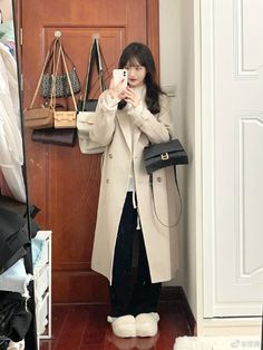 Minimal Casual Outfit, Japan Winter, Korean Winter, Korean Fashion Winter, Hijabi Fashion Casual