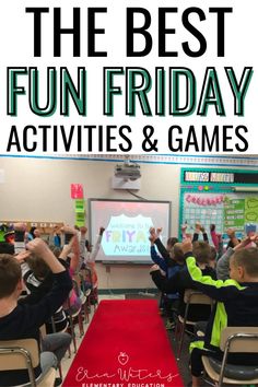 the best fun friday activities and games for kids to play on their own television screen