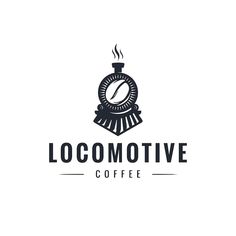 the logo for locomotive coffee