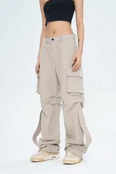 Colorful Cargo Pants, Hip Hop Cargo Pants, Overalls Fashion, Y2k Pants, Streetwear Pants, Free Scarf, Harajuku Streetwear