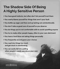 19 Signs You Might Be A Highly Sensitive Person In A Harsh World Being Highly Sensitive Quotes, Signs Of A Highly Sensitive Person, Quotes About Being Sensitive, Person Shadow, Sensitive People Quotes, Highly Sensitive Person Traits, Sensitive Quotes, Empath Traits, Shadow Side