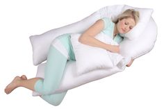 Dream Duo Sleeping Pose in Soothing White Mini Pillows, Side Sleeping, Hug Pillow, Belly Support, Pocket Pillow, Pre Black Friday, Support Pillows, Standard Pillow, Mirror Image