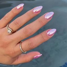 Faster shipping. Better service Beachy Nails, Short Almond, Casual Nails, Nails For Women, Mirror Effect