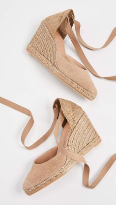 French Inspired Outfits, Castaner Espadrilles, Heeled Espadrilles, Modesty Fashion, Wedge Espadrilles, Fabulous Shoes, Wedge Espadrille, Beautiful Shoes