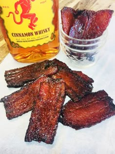 Yum Jump to Recipe Print RecipeYum True story…it’s Christmas Eve and my family requested that I make Maple Bourbon Candied Bacon. Well…I used all the bourbon to make the Bourbon Brined Turkey. SOOO…what’s a girl to do?! I know! Use Fireball instead to create Fireball Whiskey Candied Bacon! It’s a Christmas miracle come true 🙂 I … … Continue reading → Whiskey Chicken, Brined Turkey, Cinnamon Whiskey, Whiskey Recipes, Super Bowl Snacks, Maple Bourbon