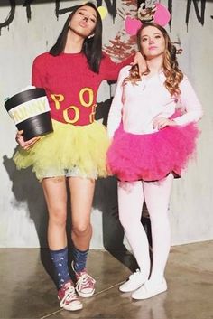 24 CREATIVE BEST FRIEND HALLOWEEN COSTUMES FOR 2018 – My Stylish Zoo Themed Costumes, Matching Halloween Costumes