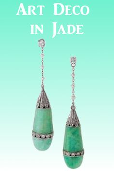 Circa 1920s, a pair of Art Deco platinum earrings with jadeite jade, diamonds and pearls. These two statement pieces are a real conversation starter. https://www.1stdibs.com/jewelry/earrings/dangle-earrings/art-deco-jadite-jade-diamond-pearl-platinum-earrings/id-j_1498983/ Real Conversation, Diamonds And Pearls, Platinum Earrings, Earrings Art, Art Deco Earrings, European Cut Diamonds, Earrings Dangle, Rose Cut