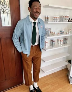 Tyler The Creator Outfit, Tyler The Creator Wallpaper, T Baby, Guys Clothing Styles, Mens Outfit Inspiration, Mens Fashion Classy, Young T