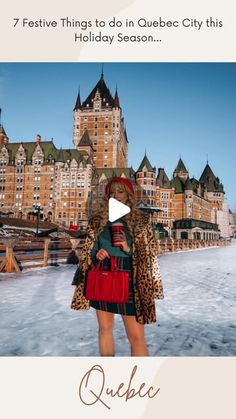 Kirsten Wendlandt on Instagram: "This is your sign to book a trip to Quebec City🎄✨ 

Just say GUIDE for my full free Quebec City Christmas guide delivered straight to your inbox! It’s chock full of all the things to see and in Quebec City at Christmas time 🎄🎅🏻☃️

There’s no denying Quebec City is hands down the most magical place in Canada this time of year. If you’re planning a trip to Quebec City soon, here are some festive activities you won’t want to miss!

1. Visit the Quebec City’s German Christmas Market
2. Go skating at Place d’Youville
3. Have festive drinks & dinner at @bistrolesam 
4. Explore Old Quebec and take in the stunning Christmas decorations 
5. Visit Dufferin Terrace and tobbogan down Au 1884
6. Have a Hallmark worthy dinner at @chez_muffy 
7. Relax the afternoon aw Quebec City Christmas, Festive Activities, City Christmas, German Christmas Markets, Old Quebec, Christmas Guide, Festive Drinks, German Christmas, Christmas Travel