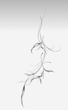 Leaf Tattoo Design Arm, Bracelet Ideas Tattoo, Abstract Leaves Tattoo, Smokey Flower Tattoo, Vine Tattoo Back, Flowy Tattoo Design, Zweig Tattoo, Flowy Tattoo, Tattoo Branch