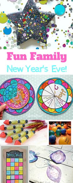 fun new year's eve crafts and activities for kids to do with the family