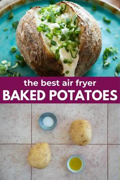 the best air fryer baked potatoes