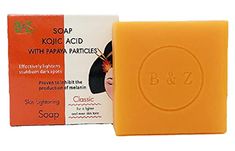 Genuine Kojic Acid Soap For a lighter and even Skin Tone, Skin Brightening with Papaya Vitamins Anti Acne Anti Aging ... Skin Lightening Soap, Kojic Acid Soap, Melanin Skin, Orange Skin, Prevent Pimples, Tone Skin, Tranexamic Acid, Skin Lightening, Whitening Soap