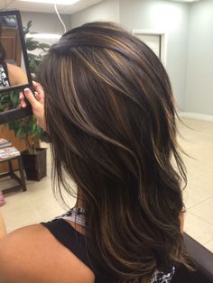 Soft multi tone highlight Hair Color Highlights For Brunettes, Ideas For Hair Color, Brown Hair Shades, Highlights For Brunettes, Bronde Hair, Color Highlights, Caramel Balayage, Hair Color Light Brown, Dark Brown Hair Color