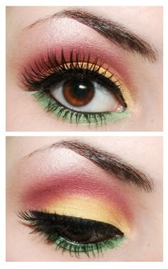 #pinkyellowgreen Makijaż Smokey Eye, How To Apply Eyeliner, Make Up Looks, Eyeliner Tutorial, Makati, Eye Make, Love Makeup, Liquid Eyeliner, Beautiful Makeup