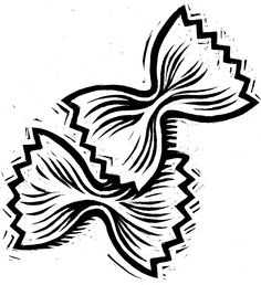 a black and white drawing of a flower