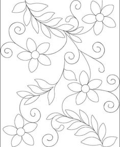 an image of a flower with swirls and leaves in the middle, on a white background