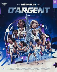 the movie poster for the upcoming film,'d'argentt'featuring basketball players