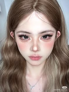 Cool Toned Douyin Makeup, Tomboy Makeup, Layout Makeup, Koleksi Makeup, Big Eyes Makeup, Tone Makeup