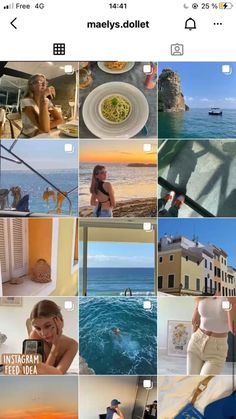 Instagram  Feed Idea inspo inspiration aesthetic summer beach insta. #cover #instagram #post Instagram Astetics Profile Ideas, Aesthetic Summer Instagram Feed, Instagram Archive Posts, European Instagram Feed, Beachy Instagram Feed, Insta Post Layout, That Girl Instagram Feed, How To Post On Instagram, Feed Goals Instagram