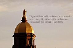 the top of a building with a gold dome and a quote on it that says, if you've been to none dane no explanation is necessary