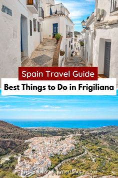 the best things to do in frigiliana, spain with text overlay