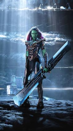 Gamora Wallpaper, Thanos Armor, Gamora And Nebula, Gamora Marvel, Pictures For Desktop, Marvel Posters, Marvel Spiderman Art