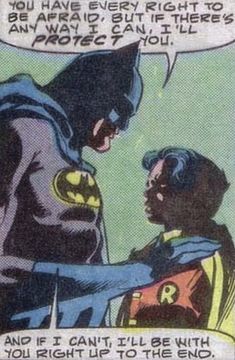 a comic strip with batman and the caption that says, you have every right to be