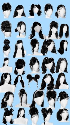 Besoin de coiffure sa sert ça Clean Slick Hairstyles, Black Hair Styles Reference, How To Do Zigzag Hair Part, Hairstyles For Crowns Headpieces, Extra Curly Hairstyles, Latina Cute Hairstyles, Baddie Slick Back Hairstyles, Hair Ideas For Swimming, Curly Hairstyles That Cover Ears