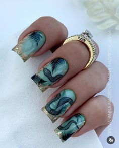 Green Nails, Green, Quick Saves, Nail Arts