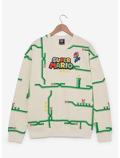 Clothing Aesthetic, Jersey Jacket, Summer Projects, Cardigan Sweater Dress, Sleepwear Sets, Cool Sweaters, Super Mario Bros, Mario Bros, New Arrival Dress