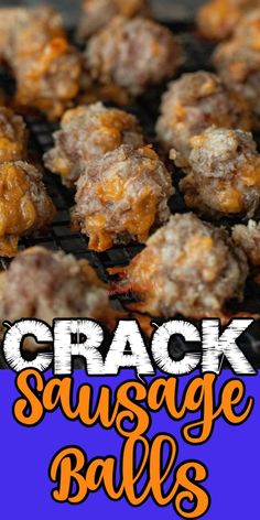 Bisquick Sausage Balls, Easy Sausage Balls Recipes, Recipe For Cream Cheese, Bisquick Sausage, Cheese Sausage Balls, Cream Cheese Sausage, Sausage Balls Bisquick, Sausage Cheese Balls, Cream Cheese Sausage Balls