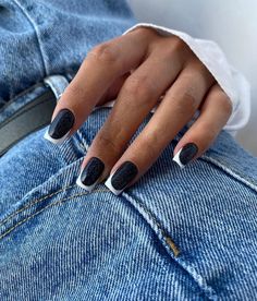 Simple Toe Nails, Nail Tip Designs, How To Cut Nails, French Manicure Nails, Cute Toe Nails, Grunge Nails