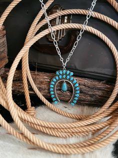 Big Squash Turquoise Necklace | gussieduponline Turquoise Jewelry Western, Women's Western Wear, Jewelry Western, Western Boutique, Jewelry Turquoise, Western Wear For Women, Squash Blossom, Sterling Jewelry, Wedge Heel Sandals