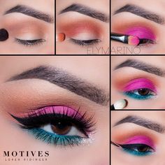 Colorful Vibes, Drag Make-up, Makeup Pictorial, Makeup Tutorial Eyeshadow