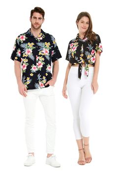 PRICES MAY VARY. 100% Rayon Drawstring closure Please add women and men items to cart individually to receive the matching set. Exact Matching Outfit, Great for couple. Women top sizes are from Small to XX-Large. Men shirt sizes are small to 3X-Large. Beautiful Hawaiian print, perfect for any beach occasions or Luau parties, also great for cruise. Matching men's shirts, various women Jacketes, and boy outfits available. Miss Hawaii already? Keep the Hawaii Hangover going! Tie Front Top. Matching Add Women, Goa Outfits, Luau Shirts, Miss Hawaii, Coordinates Outfits, Couple Matching Outfits, Rainbow Outfit, Matching Outfit, Hawaiian Outfit