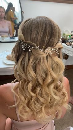 Half Up Half Down Bridal, Princess Hairstyles, Bridal Hairstyles